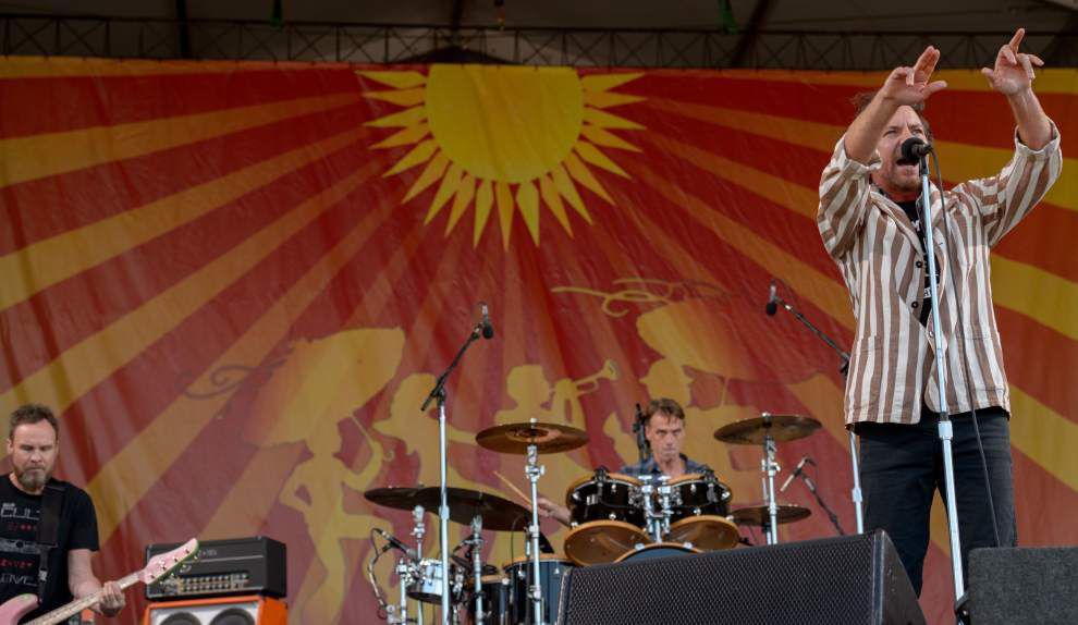 Pearl Jam rocked in the ‘Free World’ and beyond at the 2016 New Orleans Jazz Fest _lowres